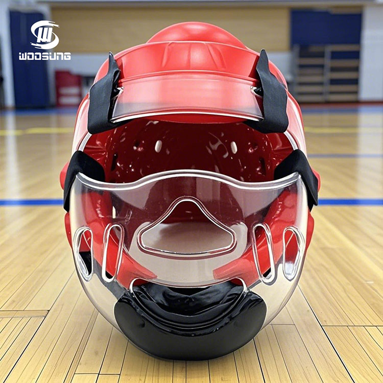 מגן ראש טאקוונדו עם מגן פנים